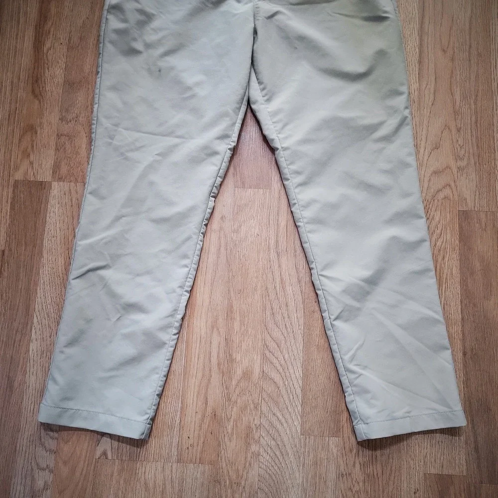 Banana‎ Republic Dress Pants Mens Khaki Classic Belt Loops Zipper Pockets 36X30